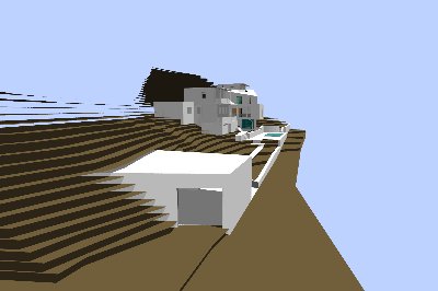 Spojení rodinných domů a vstupní objekt Hradištko